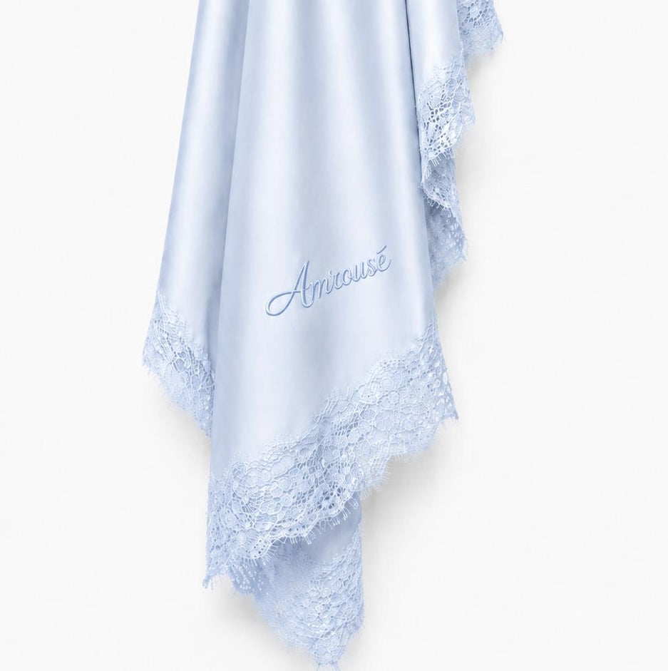 Icy Blue - Satin Lace