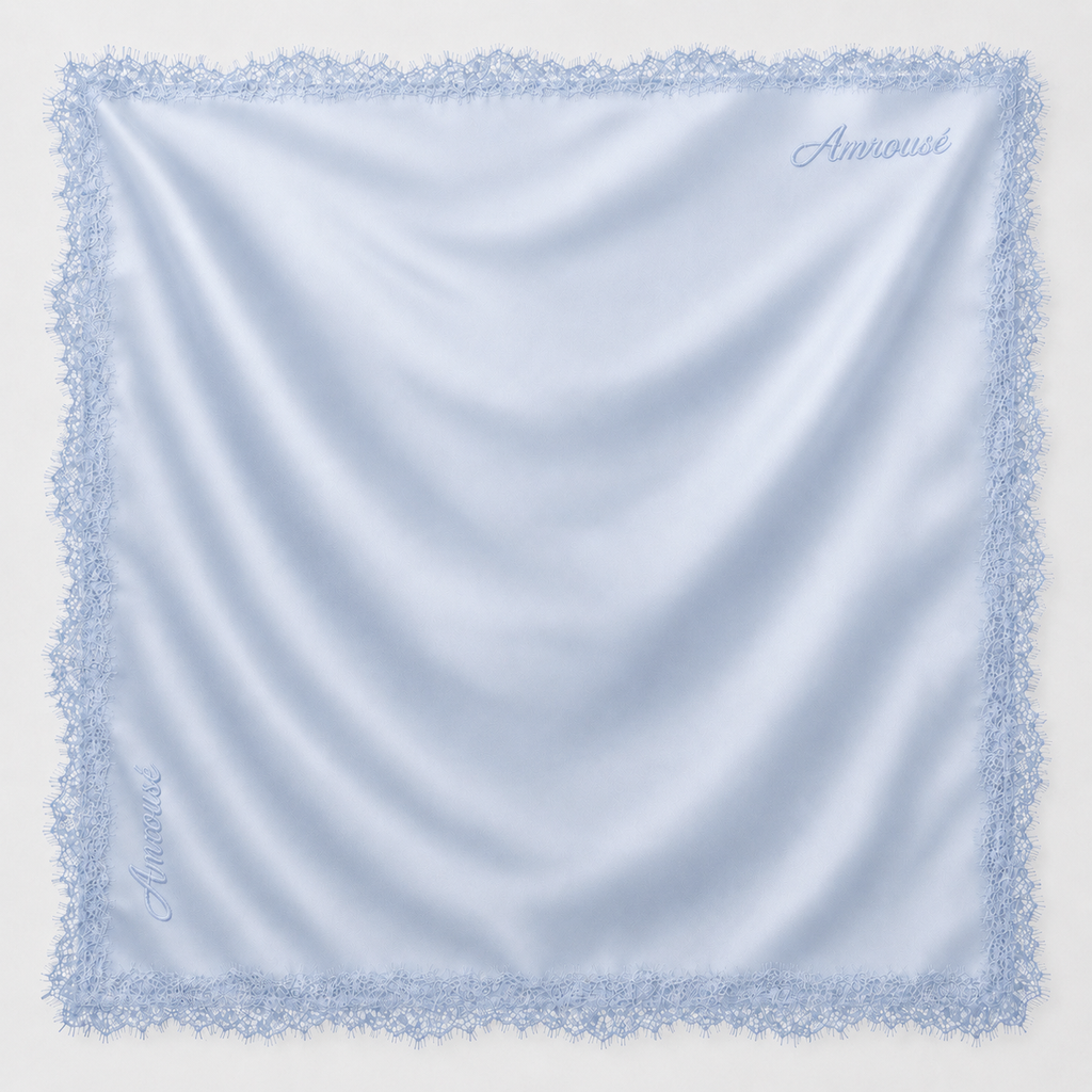 Icy Blue - Satin Lace